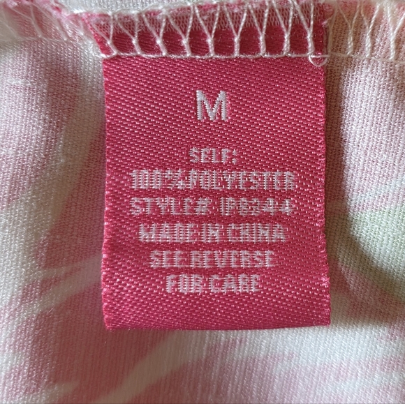 Flying Tomato ONLY A MEMORY WOVEN ROMPER Green Fuschia Size M - Picture 9 of 12